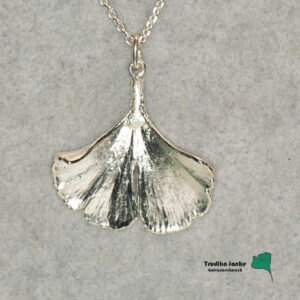 Ginkgoblatt versilbert (AHS2400017)